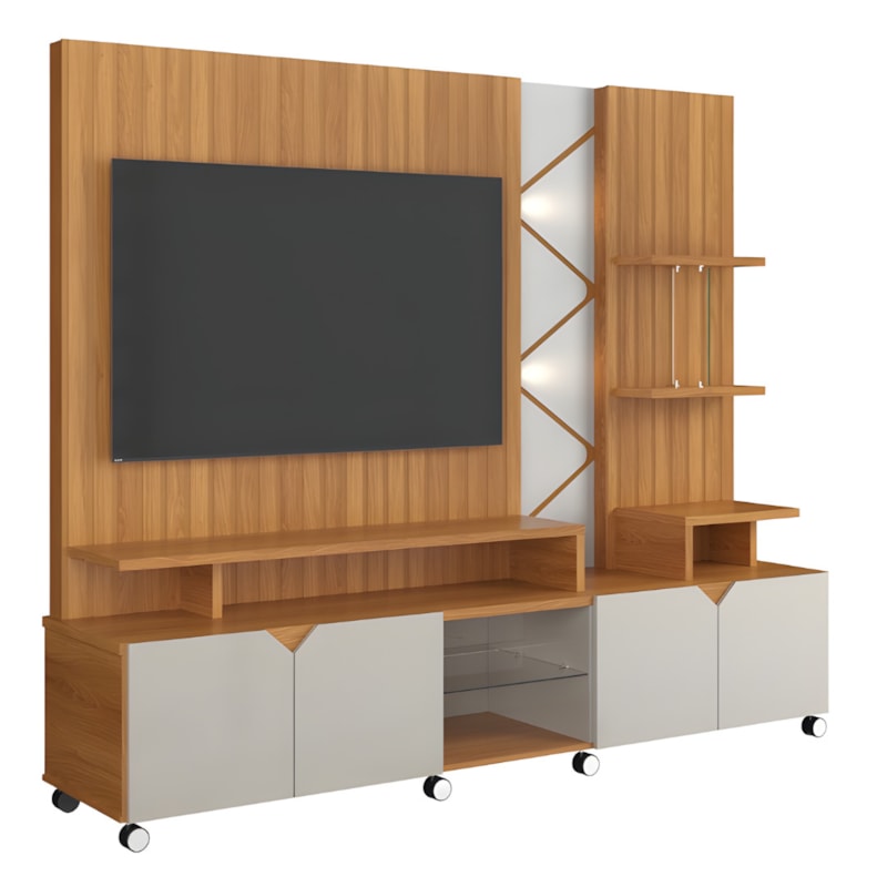 Home Cross Frisado Lukaliam para TV ate 55