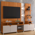 Home Cross Frisado Lukaliam para TV ate 55