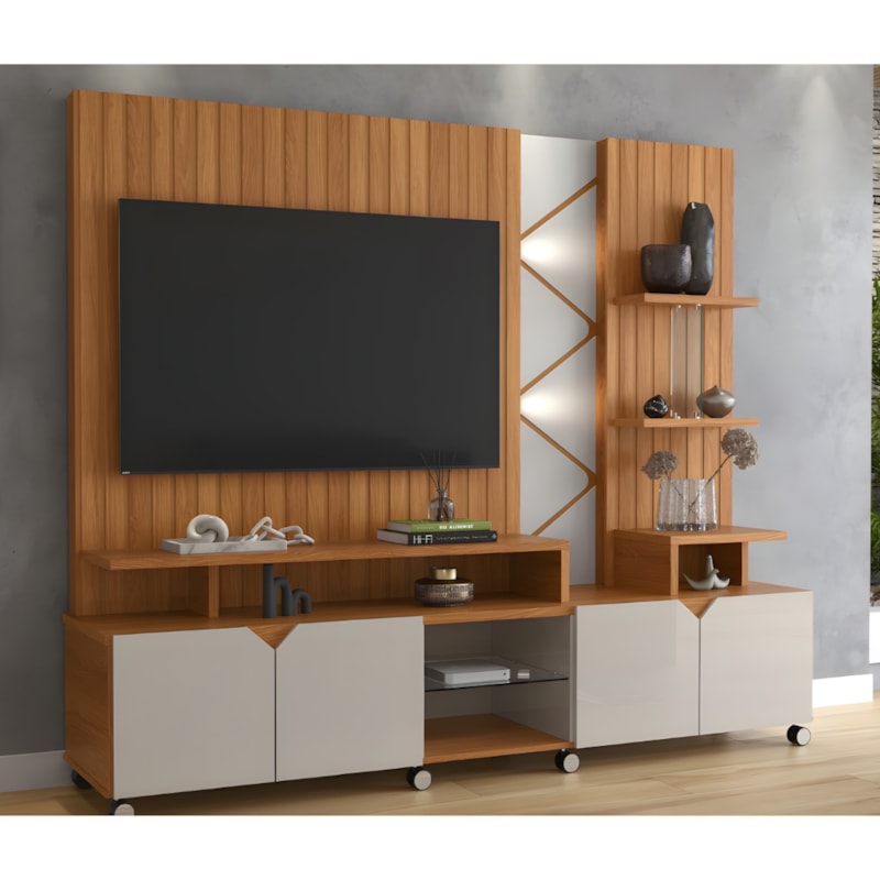 Home Cross Frisado Lukaliam para TV ate 55