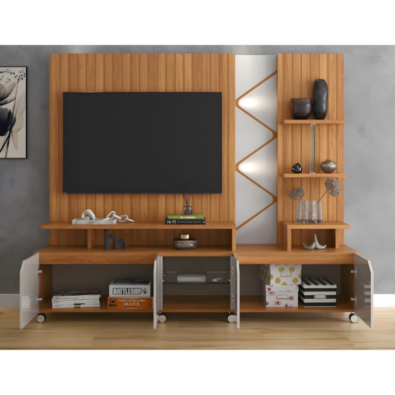 Home Cross Frisado Lukaliam para TV ate 55