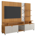 Home Cross Frisado Lukaliam para TV ate 55