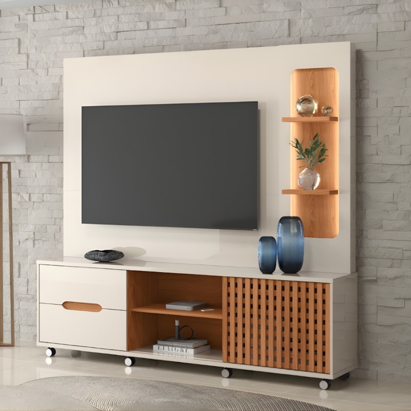 Home Lukaliam Brise 1 Portas De Correr 2 Gavetas Para Tv Ate70