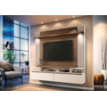 Home Suspenso Cosmo 1.8 HB Moveis 2 Portas com Led para Tv de ate 55