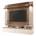 Home Suspenso Cosmo 1.8 HB Moveis 2 Portas com Led para Tv de ate 55