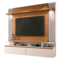 Home Suspenso Cosmo 1.8 HB Moveis 2 Portas com Led para Tv de ate 55
