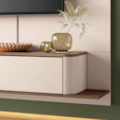 Home Suspenso Galax 1.8 HB Moveis 2 Portas para Tv de ate 70