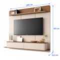 Home Suspenso Galax 1.8 HB Moveis 2 Portas para Tv de ate 70