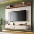 Home Suspenso Galax 1.8 HB Moveis 2 Portas para Tv de ate 70