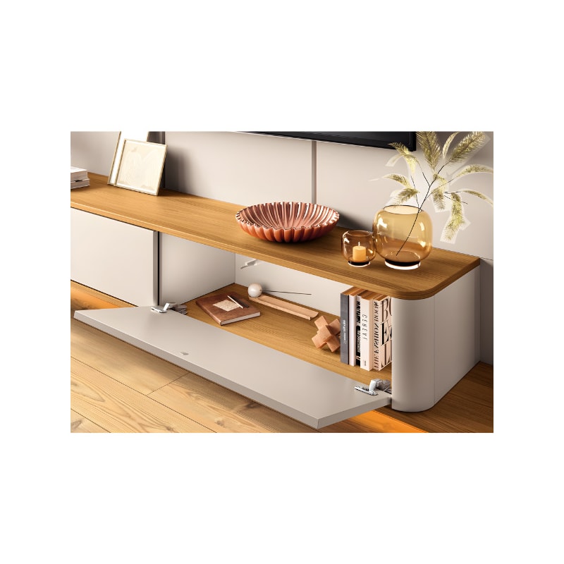 Home Suspenso Galax 1.8 HB Moveis 2 Portas para Tv de ate 70