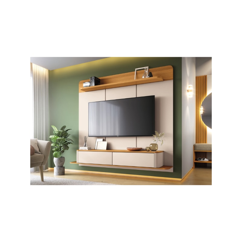 Home Suspenso Galax 1.8 HB Moveis 2 Portas para Tv de ate 70