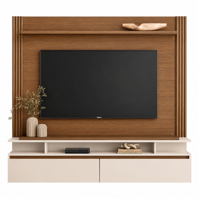Home Suspenso HB Móveis Astor 1,81m 2 Portas para TV até 65