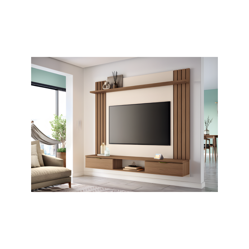 Home Suspenso Solus 1.8 HB Moveis 2 Portas para Tv com ate 70