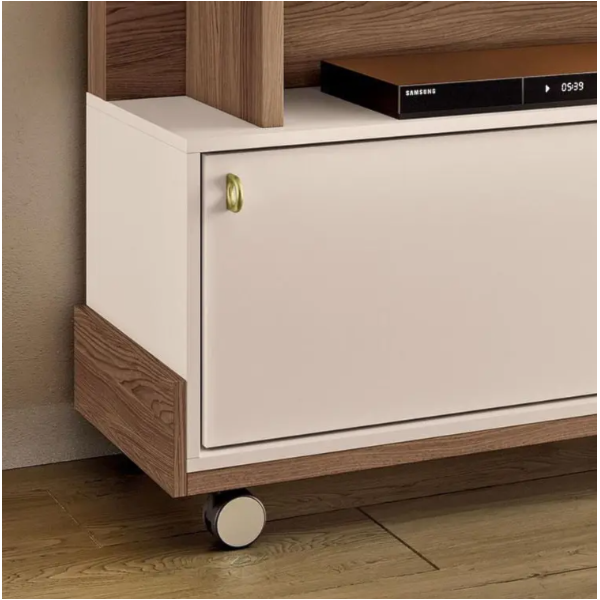 Home Theater HB Moveis Bold 1.8 2 Portas de Correr para Tv de ate 65