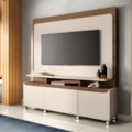 Home Theater HB Moveis Quantum 1.8 2 Portas 1 Gaveta para Tv de ate 70