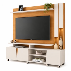 Home Theater HB Móveis Virtus 2.0 3 Portas para TV até 70