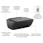 Impressora Multifuncional Hp Deskjet Wi-fI INK Advantage 2874 Bivolt Preto