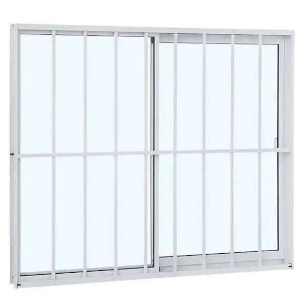Janela CLM Aluminio Branca 100X120 com Grade Vidro Canelado Premium-21a94a4f-9ee8-43d0-b7ac-f5d7e88fef86