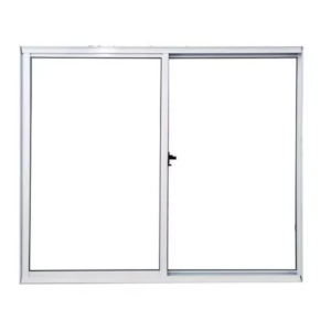 Janela CLM Aluminio Natural 100x120 sem Grade Vidro Fume Premium