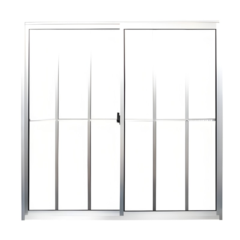 Janela de Correr Quality com Grade Home 1,20X1,00M de Aluminio Natural 2 Folhas Vidro Canelado-e2a9a711-0432-47e7-a398-3209e9b454dc