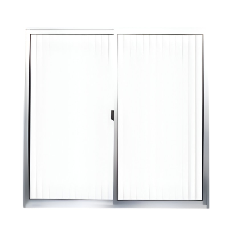 Janela De Correr Quality S/Grade 1,00X1,00M De Aluminio Natural 2Folhas Vidro Canelado-b5ba7ef3-065d-4578-aabb-33f8c6ceb5f1