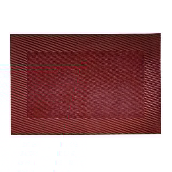 Jogo Americano Paramount Frame 45X30CM Vermelho -2396-3954fe7a-603e-4139-9109-a95c5d4a2f8e