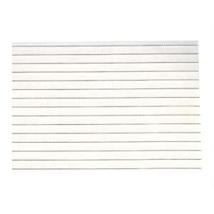 Jogo Americano Paramount Listras 45X30CM Branco0