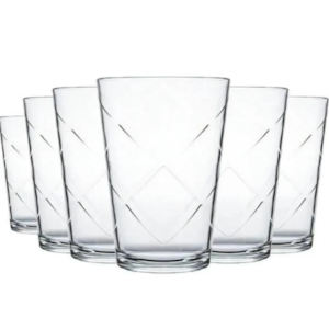 Jogo Copo Maracatu Vidro 280ML 6 Pecas