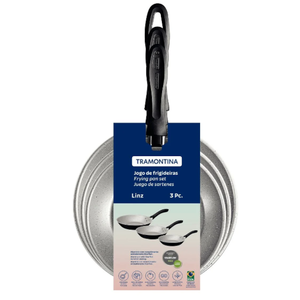 Jogo de Frigideiras Tramontina 3 Pecas de Aluminio com Revestimento Lins Preto-5fdf89b3-1309-43fe-9165-1143f233ea7c