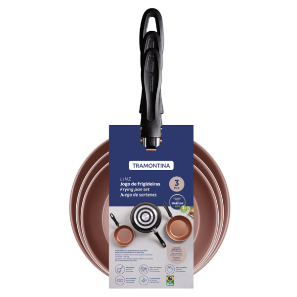 Jogo de Frigideiras Tramontina Linz 3 Peças com Revestimento Antiaderente Starflon Max, Preto-af8c0f0d-5b5a-40a1-b8b1-ce12bbef807e