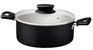 Jogo de Panela Tramontina 4 Pecas Antiaderente Linz Preto