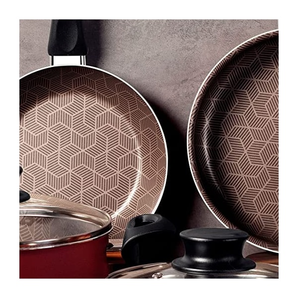 Jogo de Panelas Tramontina 10 Pecas Paris Vermelho -12015ae2-5f56-461a-a5d6-dca538130871