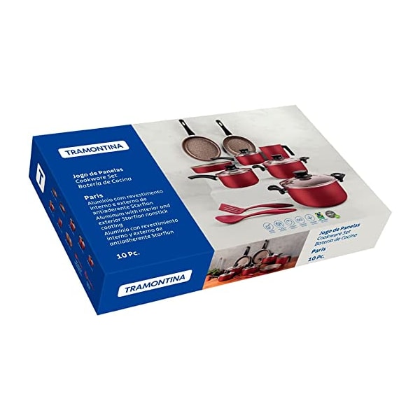 Jogo de Panelas Tramontina 10 Pecas Paris Vermelho -86d72938-4c19-4d0b-b905-12b96004f42d