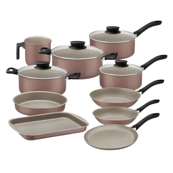 Jogo de Panelas Tramontina Linz 10 Peças em Alumínio com Revestimento Antiaderente Starflon Max Marrom-95819e0d-e1e4-41c7-a917-6aaff8c79afb