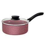 Jogo de Panelas Tramontina Linz 10 Pecas em Aluminio com Revestimento e Antiaderente Starflon Max Rosa