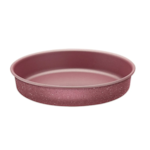 Jogo de Panelas Tramontina Linz 10 Pecas em Aluminio com Revestimento e Antiaderente Starflon Max Rosa