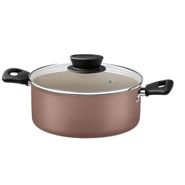 Jogo de Panelas Tramontina Linz 5 Peças em Alumínio com Revestimento Antiaderente Starflon Max Marrom-83f4e791-d977-473f-bd12-4d81a6790082
