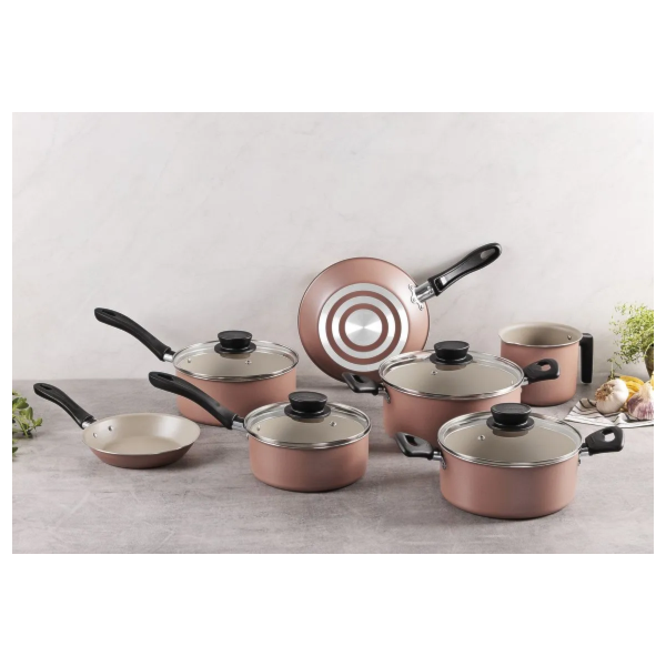 Jogo de Panelas Tramontina Linz 7 Peças em Alumínio com Revestimento Antiaderente Starflon Max Marrom-7409891f-4471-473d-bcd4-a2fb5cc9ab14