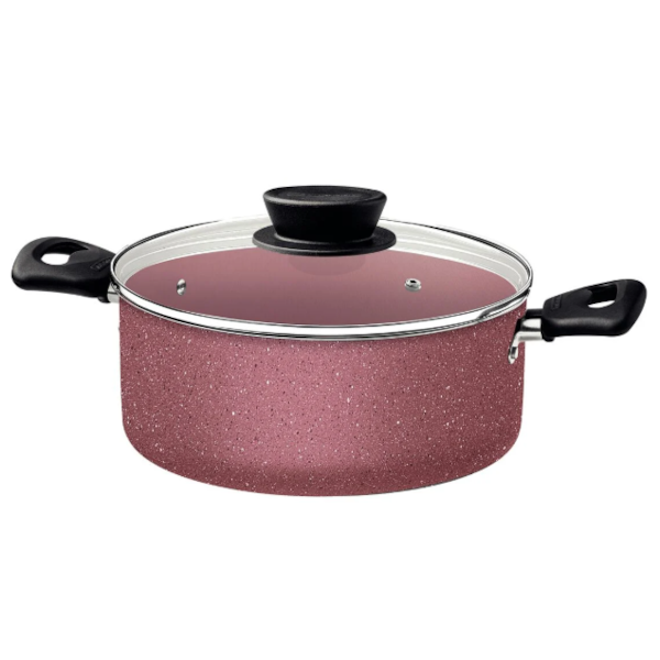 Jogo de Panelas Tramontina Linz 7 Pecas em Aluminio com Revestimento e Antiaderente Starflon Max Rosa-50b51a02-528a-41e2-8a5f-f2112b29891b