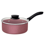 Jogo de Panelas Tramontina Linz 7 Pecas em Aluminio com Revestimento e Antiaderente Starflon Max Rosa