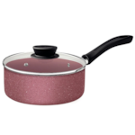 Jogo de Panelas Tramontina Linz 7 Pecas em Aluminio com Revestimento e Antiaderente Starflon Max Rosa