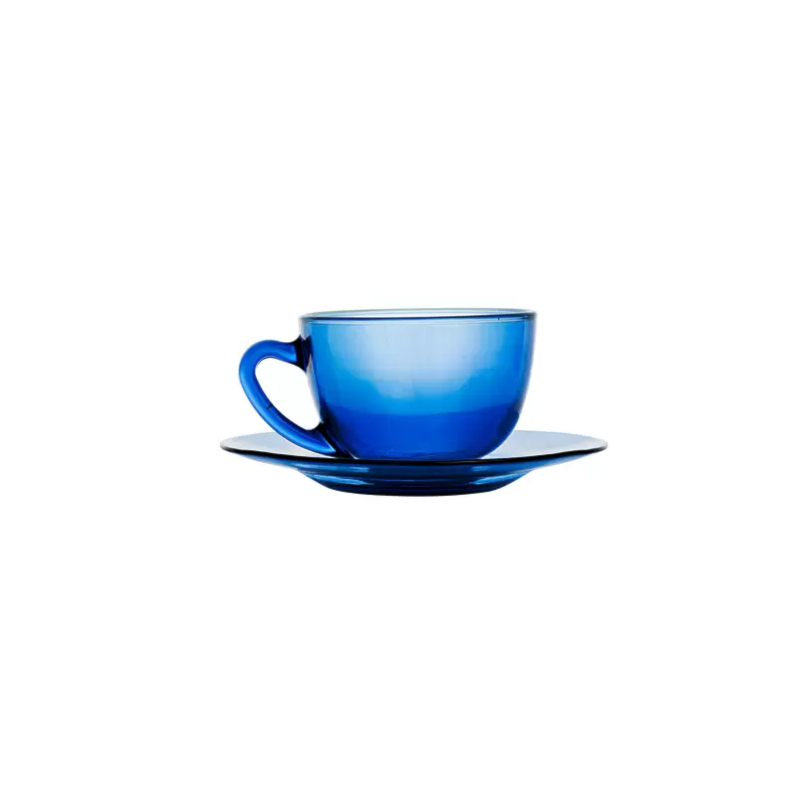 Jogo de Xicara de Cha Fratelli 220ml 12 Pecas Azul