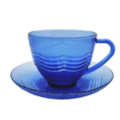 Jogo de Xicara de Cha Fratelli 260ml 12 Pecas Azul Octagon-f53e7eba-2b75-4c4c-b2a5-7b60af41a9a3
