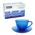 Jogo de Xicara de Cha Fratelli 260ml 12 Pecas Azul Octagon-f11a78db-9104-4322-bae6-93c6eb23884b