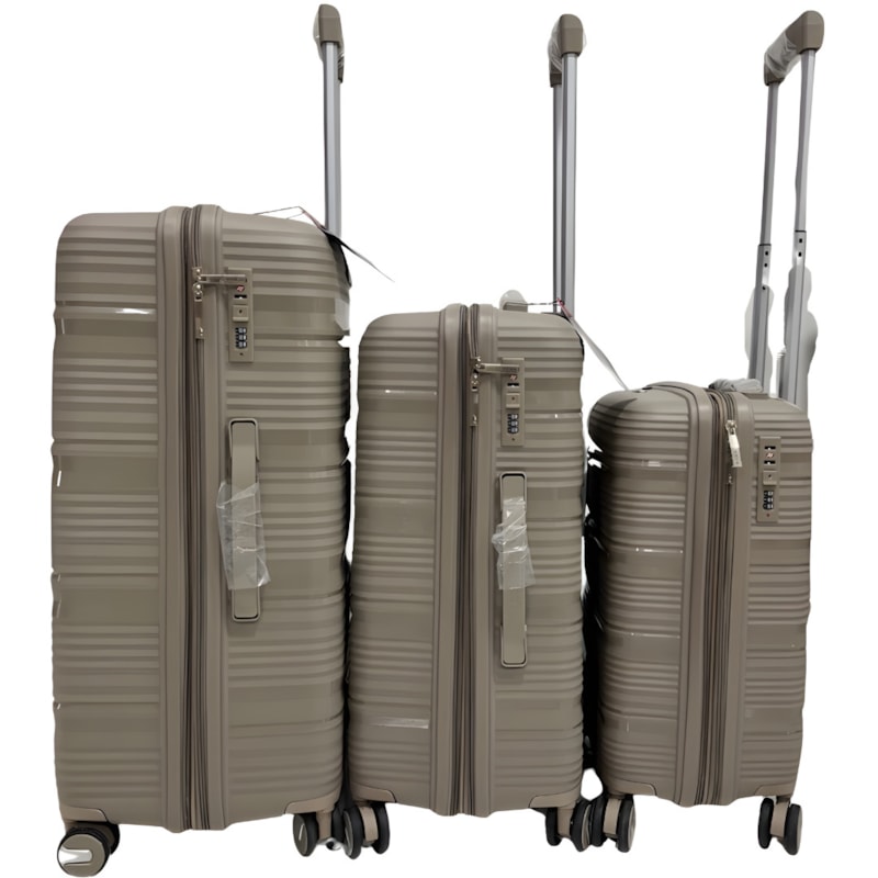 Jogo Malas Yolo Tam 20, 24 e 28 Khaki-07e6df9b-e9c6-42fa-a5a8-c53e71130dca