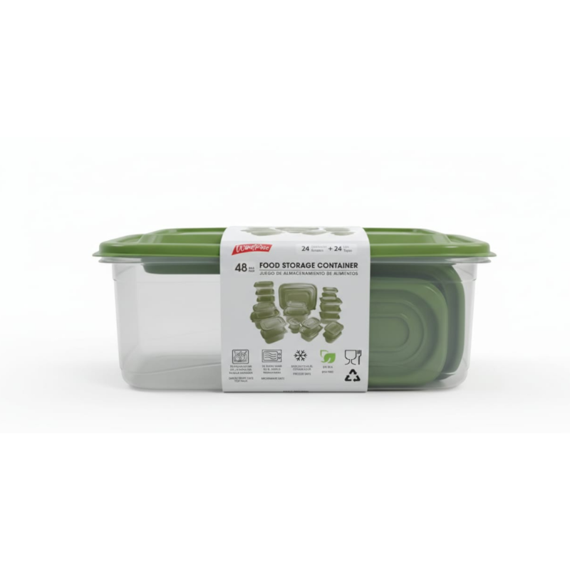 Jogo Potes Windrose 48PCS 6750ml Cores Diversas-65bcdd05-9e78-4e55-a280-616482f8b50c