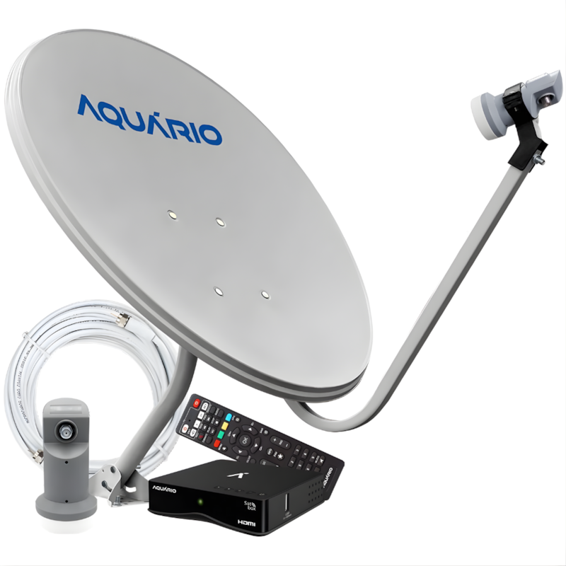 Kit Antena Parabolica Aquario Digital 60CM Banda KU DTH-9060-70feacc6-2c63-4201-a59d-71ebb5753eef