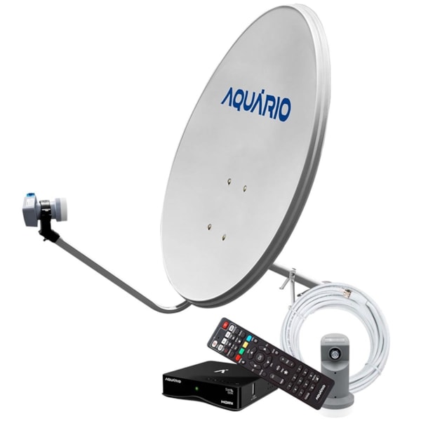 Kit Antena Parabolica Aquario Digital 75CM Banda KU DTH-9075-979ed78a-aa51-47ed-84b7-d91e8f26d129