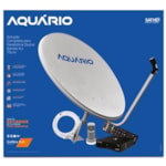 Kit Antena Parabolica Aquario Digital 75CM Banda KU DTH-9075