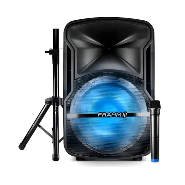 Kit Caixa Amplificadora FrahmCM670 Com Tripe E Microfone -9dfa434e-e6db-4adf-8ca2-eb846a4101e4