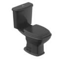 Kit com Vaso e Caixa Acoplado Fit Plus Celite com Assento Soft Close Preto-d9584519-fd1e-4467-81a4-18e047573220